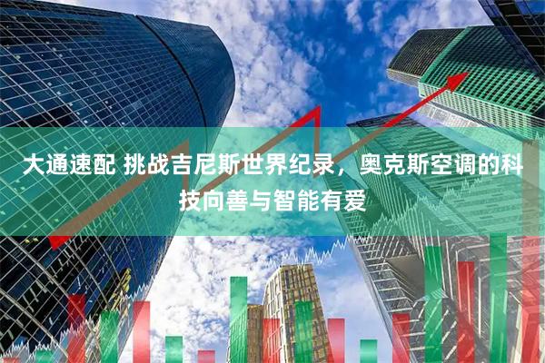 大通速配 挑战吉尼斯世界纪录，奥克斯空调的科技向善与智能有爱