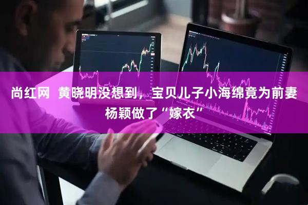 尚红网  黄晓明没想到，宝贝儿子小海绵竟为前妻杨颖做了“嫁衣”