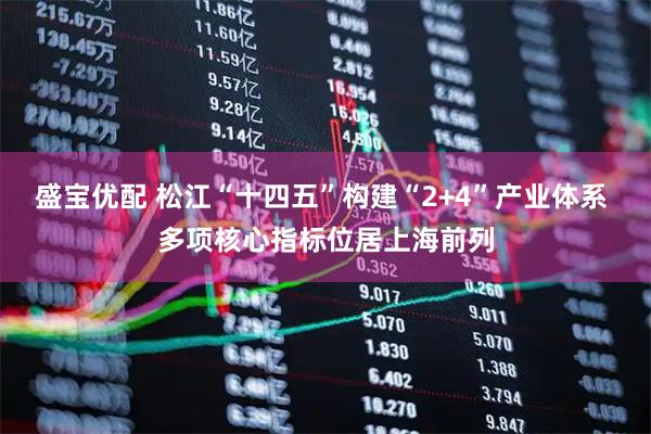 盛宝优配 松江“十四五”构建“2+4”产业体系 多项核心指标位居上海前列