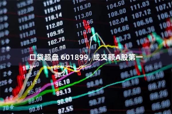 口袋超盘 601899, 成交额A股第一